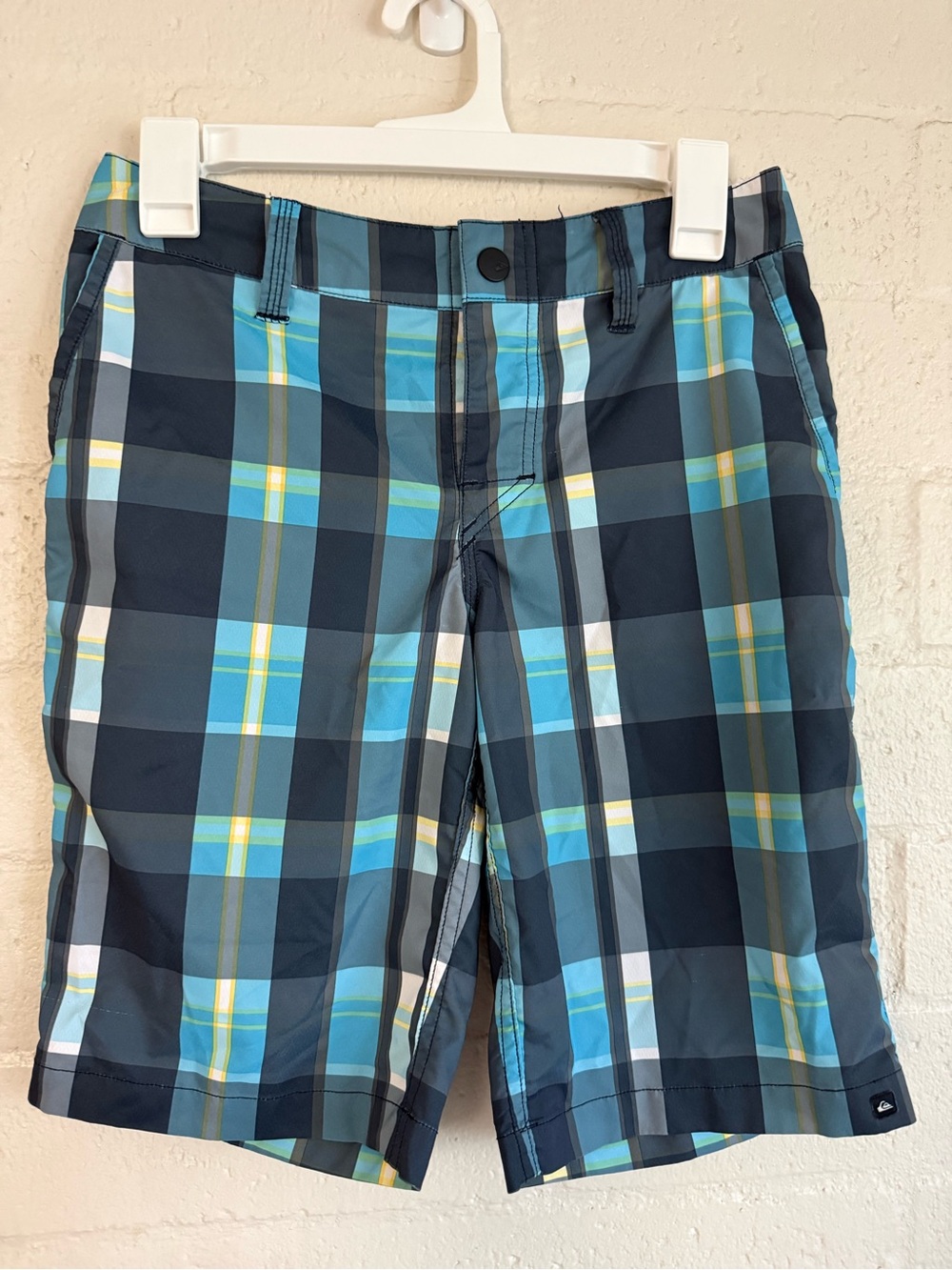 Men's Plaid Swim Shorts - Blue